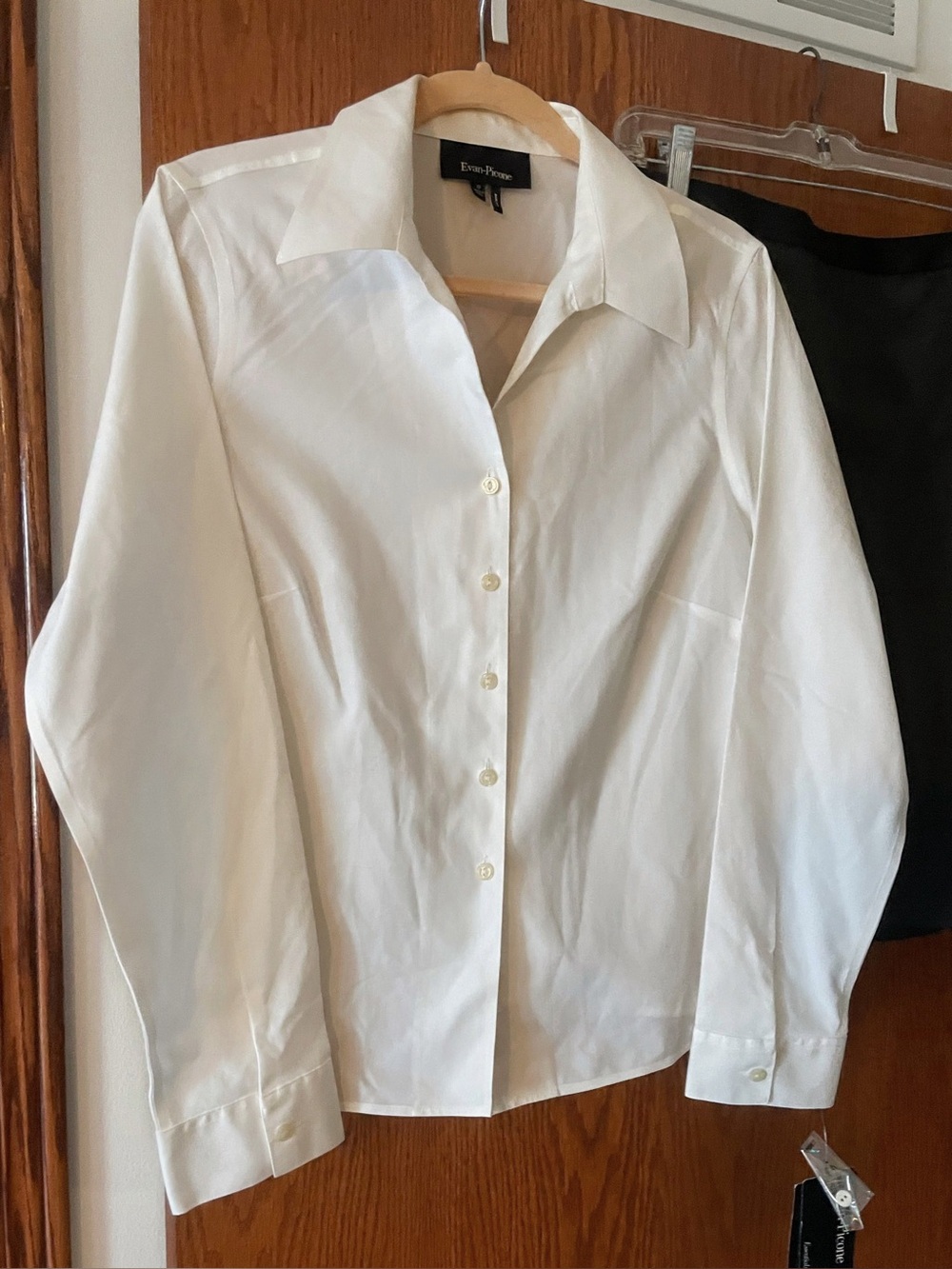 NWT: Evan PICONE white shirt